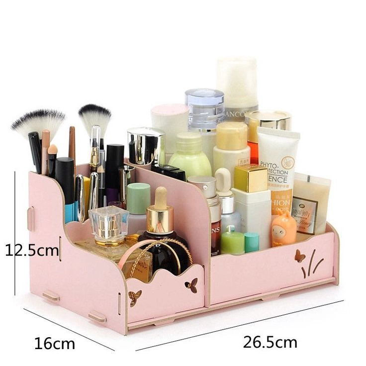 CAJA ORGANIZADORA DE MAQUILLAJE PROFESIONAL - 1