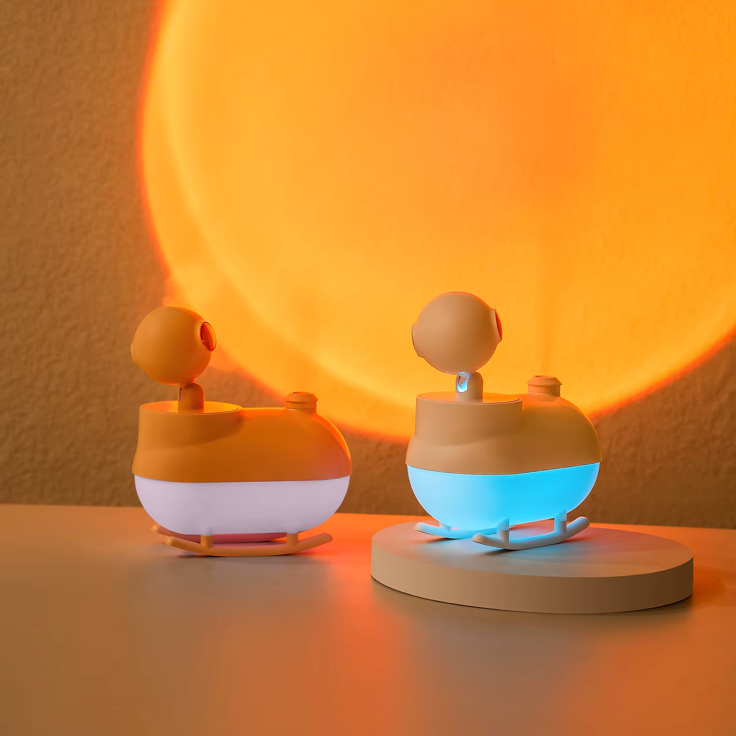 LAMPARA DE MESA CON HUMIDIFICADOR INTEGRADO - 1