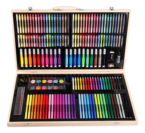 SET DE ARTE 180 PZS / MADERA AS167 - 1