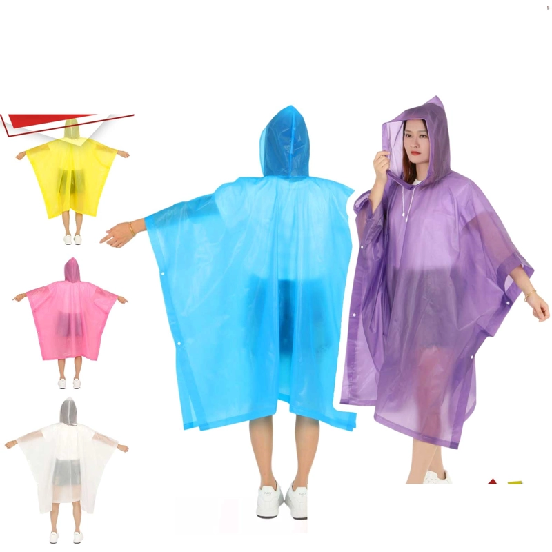 CAPA PONCHO IMPERMEABLE ADULTO REUTILIZABLE 305 TALLA STANDAR - COLORES SURTIDOS - 1