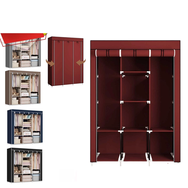CLOSET ARMABLE 3 CUERPOS JS-1093/ AS140 COLORES SURTIDOS JS-1093 - 1