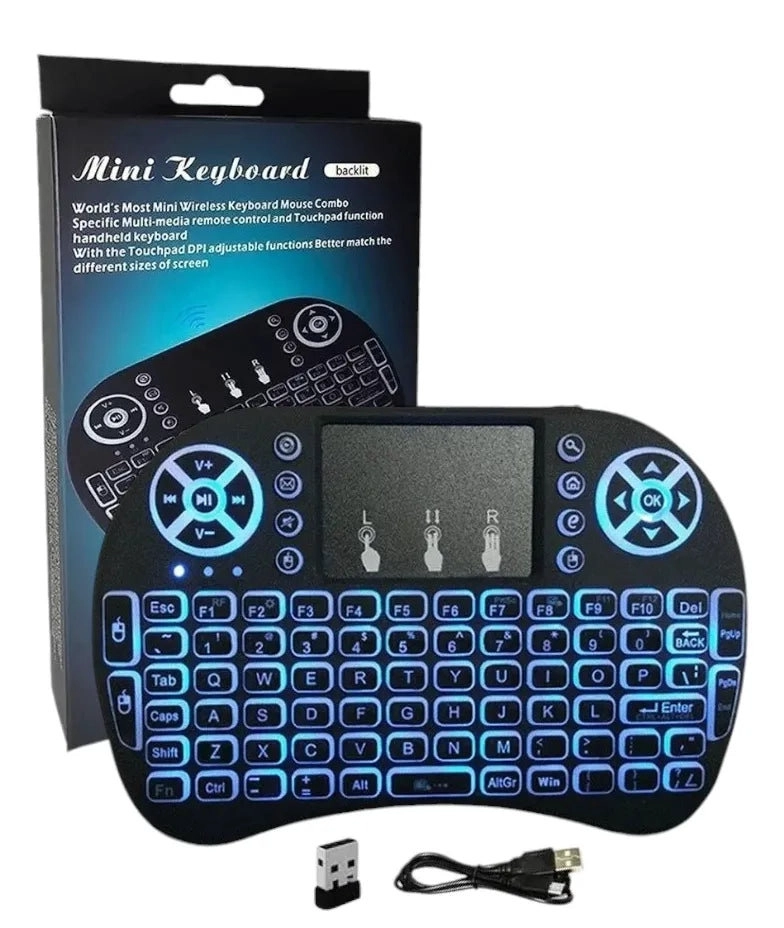 MINI TECLADO INALAMBRICO SMART TV C75112 - 2