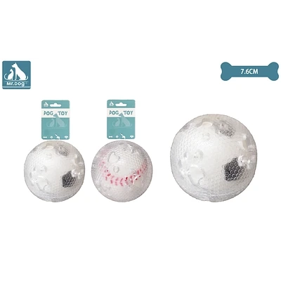 JUGUETE DE PELOTA PARA PERRO 7.6CM COLOR ALEATORIO - 2