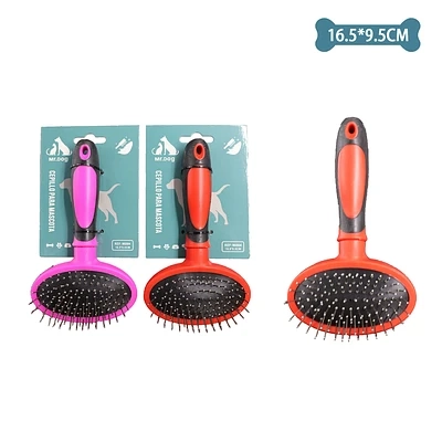 CEPILLO CON AGUJAS FINAS PARA MASCOTAS 16.5*9.5CM COLOR ALEATORIO - 1