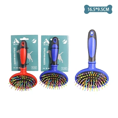 CEPILLO PARA MASCOTAS 16.5*9.5CM COLOR ALEATORIO - 1