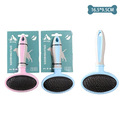 CEPILLO CON AGUJAS FINAS PARA MASCOTAS 16.5*9.5CM COLOR ALEATORIO - 1