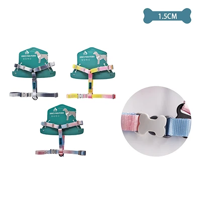 ARNE S H HARNESS PARA MASCOTAS 1.5CM*25/40CM COLOR ALEATORIO - 1