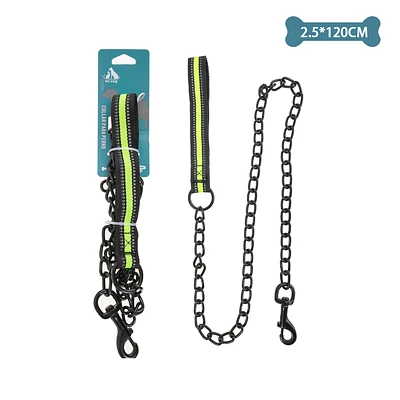 CORREA CADENA PARA MASCOTA 2.5CM*1.2M - 1