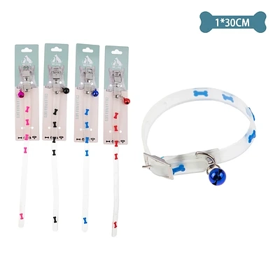 COLLAR FLUORESCENTE PARA GATO COLOR ALEATORIO 1.0CM*30CM - 1