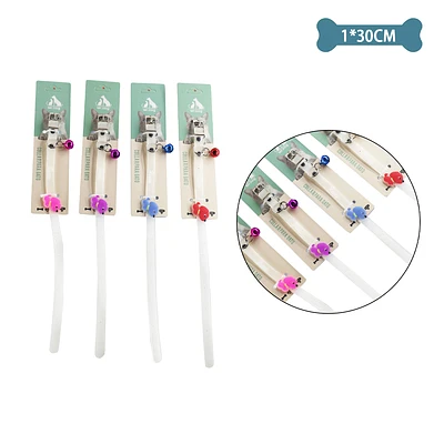 COLLAR FLUORESCENTE PARA GATO COLOR ALEATORIO 1.0CM*30CM - 1