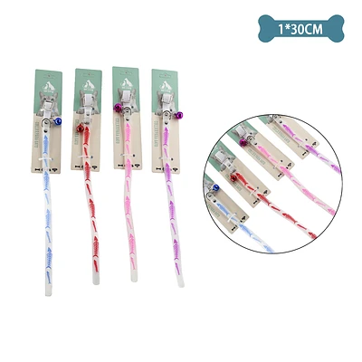 COLLAR FLUORESCENTE PARA GATO COLOR ALEATORIO 1.0CM*30CM - 1