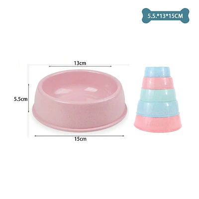 PLATO PLASTICO REDONDO PEQUEÑO COLOR ALEATORIO 5*13*15CM - 1