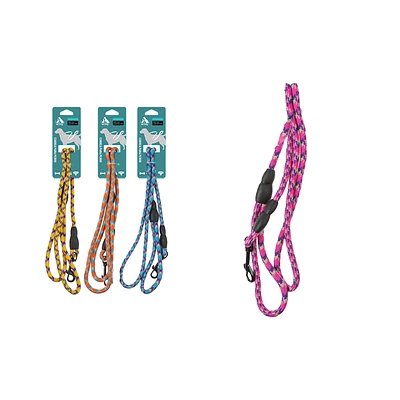 CORREA REDONDA MULTICOLOR PARA MASCOTA 0.8CM*1.2M COLOR ALEATORIO - 2