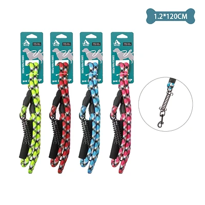 CORREA REDONDA DE NYLON CON RESORTE 1.2CM*1.2M COLOR ALEATORIO - 1