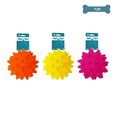 BOLA DE ESTRELLA FUGAZ PARA MASCOTAS COLOR ALEATORIO 7CM - 1