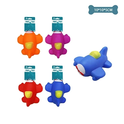 AVION DE COMBATE PARA MASCOTAS COLOR ALEATORIO 10*10*5CM - 1