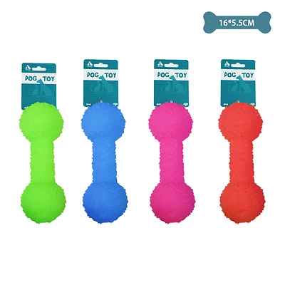 JUGUETE DE MANCUERNA PARA MASCOTAS COLOR ALEATORIO 5.5*16CM - 1