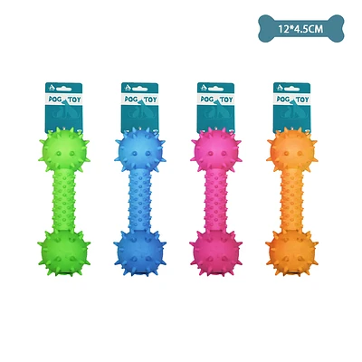 MANCUERNA PEQUEÑA PARA MASCOTAS COLOR ALEATORIO 12*4.5CM 45G - 1