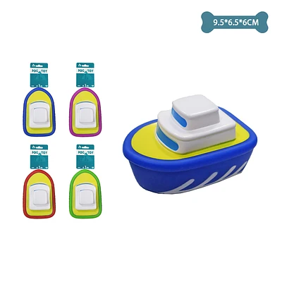 BARCO PARA MASCOTAS COLOR ALEATORIO 9.5*6.5*6CM 50G - 1