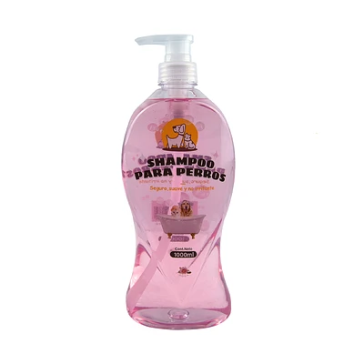SHAMPOO PARA MASCOTAS DE ROSA 1000ML - 1
