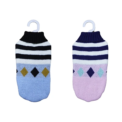 ROPA PARA MASCOTA S 6*15CM 12PCS COLOR ALEATORIO - 1