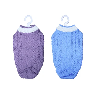 ROPA PARA MASCOTA XXL 16*40CM 12PCS COLOR ALEATORIO - 1