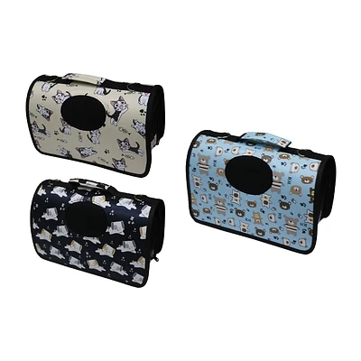 SET DE 3 BOLSAS PARA MASCOTAS TALLA S, M, L DISEÑO ALEATORIO - 1