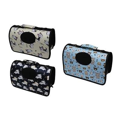 SET DE 3 BOLSAS PARA MASCOTAS TALLA S, M, L DISEÑO ALEATORIO - 1