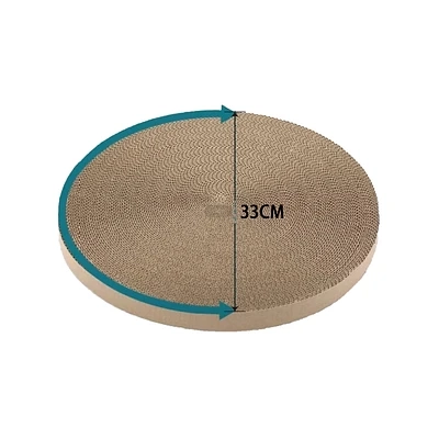 RASCADOR DE CARTON PARA GATOS 33*33*3CM - 1