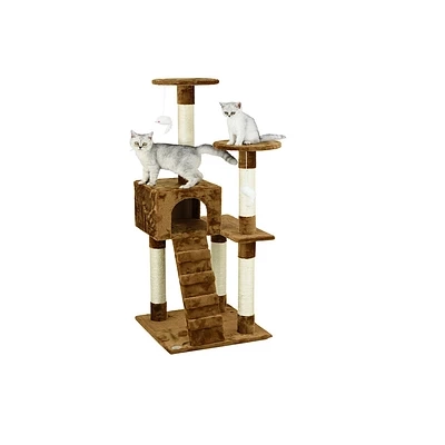 RASCADOR ARBOL PARA GATOS 48*48*128CM - 1