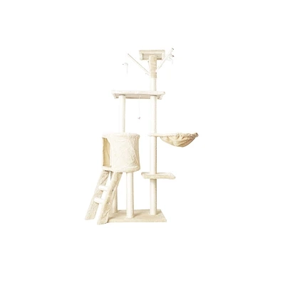 RASCADOR ARBOL PARA GATOS 50*35*138CM - 1