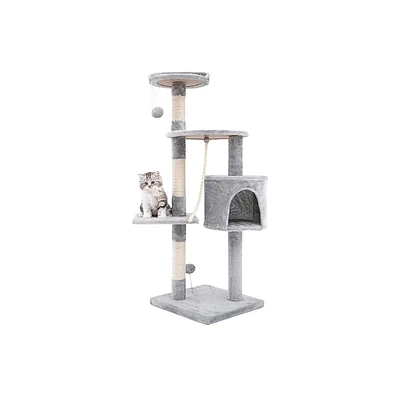 RASCADOR ARBOL PARA GATOS 40*40*112CM - 1