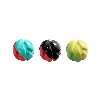 JUGUETE PARA MASCOTAS PELOTA HEXAGONAL CON SONIDO - 1