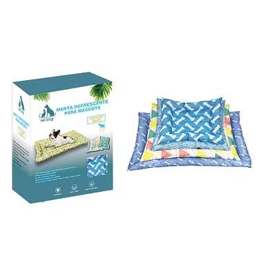 CAMA REFRESCANTE PARA MASCOTAS 60*100CM DISEÑO ALEATORIO - 1