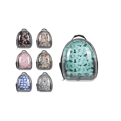 MOCHILA PARA MASCOTAS 33*25*41CM COLOR ALEATORIO - 1