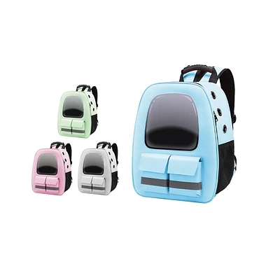 MOCHILA PARA MASCOTAS 33*43*21CM COLOR ALEATORIO - 1