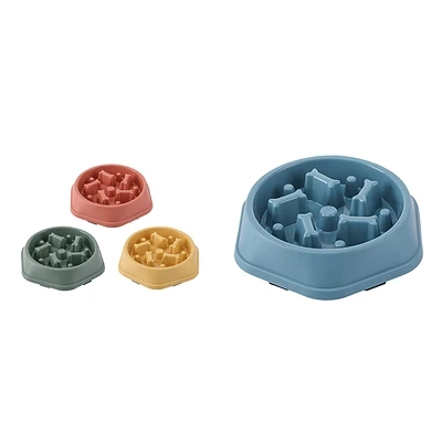 CUENCO LENTO PEQUEÑO CON FORMA DE HUESO 20.5*19*4CM COLOR ALEATORIO - 1