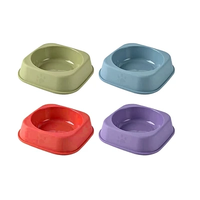 CUENCO CUADRADO PEQUEÑO 15.5*15.5*5CM COLOR ALEATORIO - 1
