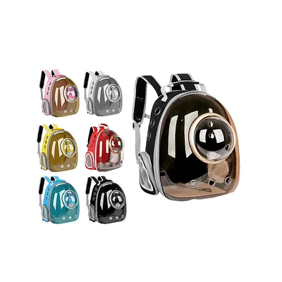 MOCHILA PARA MASCOTAS 33*28*42CM COLOR ALEATORIO - 1
