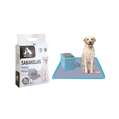 SABANILLAS CARBON CON FIJACION 60*90CM 8PCS - 1
