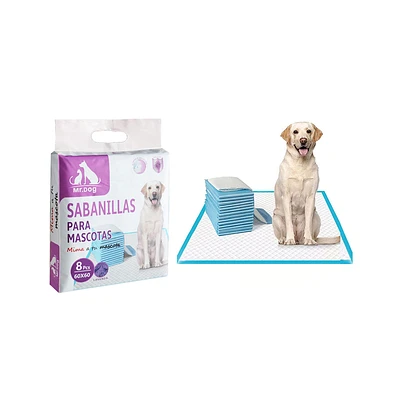 SABANILLAS CON AROMA LAVANDA 60*60CM 8PCS - 1