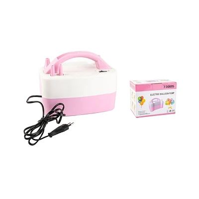INFLADOR ELE CTRICO ROSADO DE GLOBOS 220V - 1