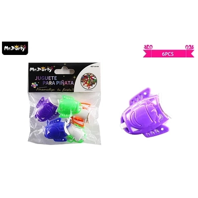 JUGUETES PARA PIÑATA AVION 6PCS - 1
