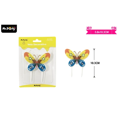 VELA DE MARIPOSA 10.3CM - 1