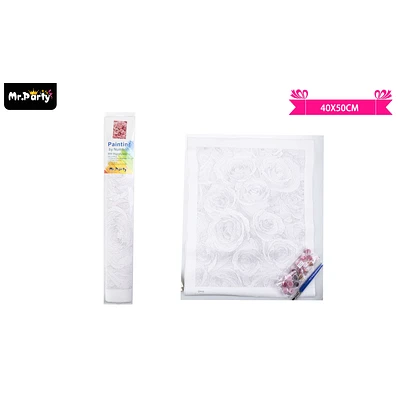 KIT DE PINTURA AL OLEO POR NUMEROS 40*50CM - 1
