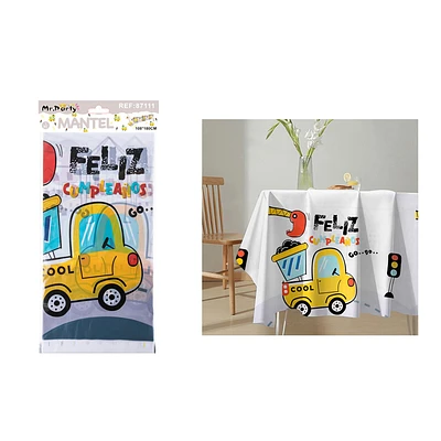 MANTEL PLASTICO COCHE CARS 108*180CM - 1