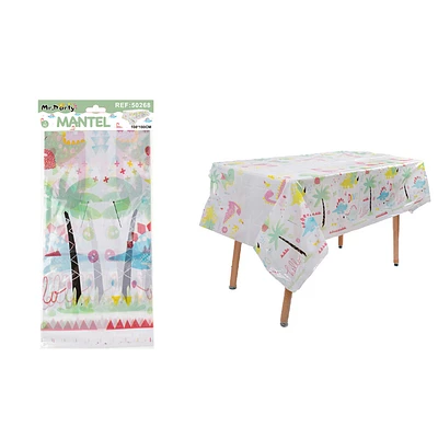 MANTEL PLASTICO DINOSAURIO 108*180CM - 1
