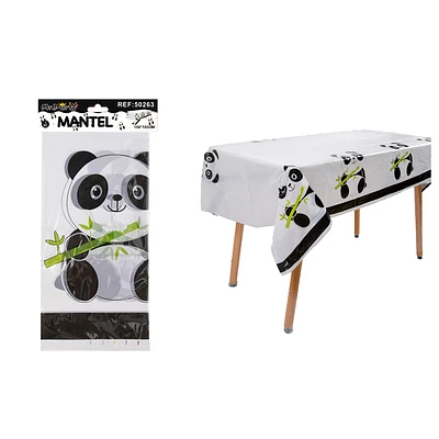MANTEL PLASTICO PANDA 108*180CM - 1