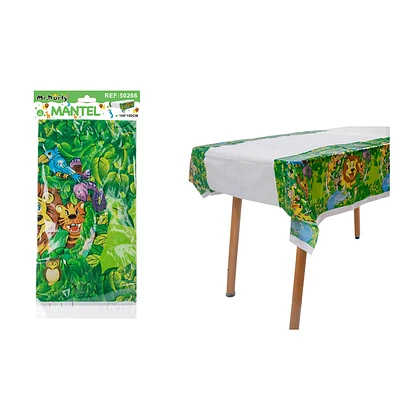 MANTEL PLASTICO ANIMAL 108*180CM - 1