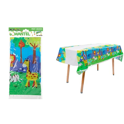 MANTEL PLASTICO ANIMAL 108*180CM - 1